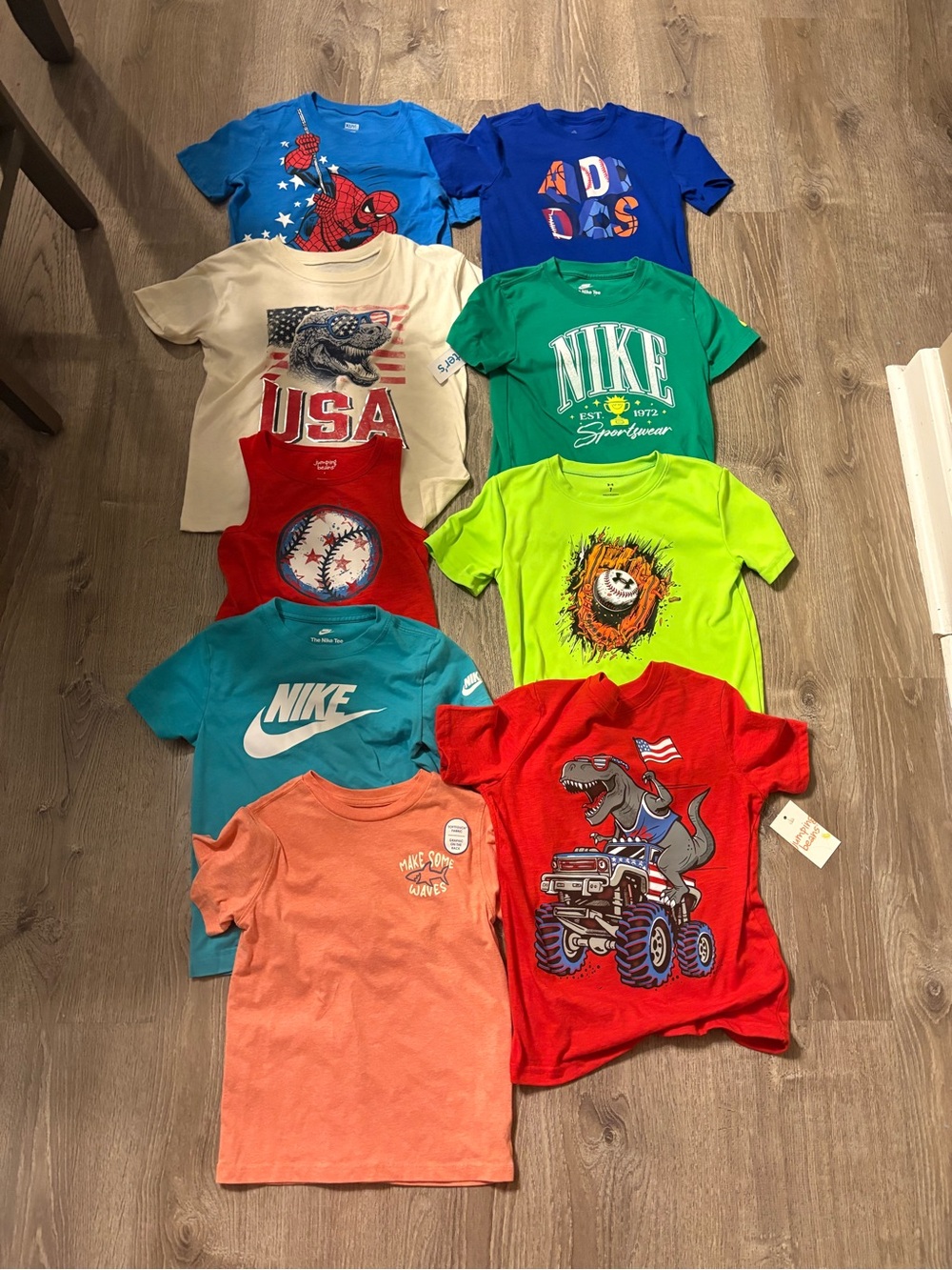 Little Boys T-Shirt Lot - Size 7
